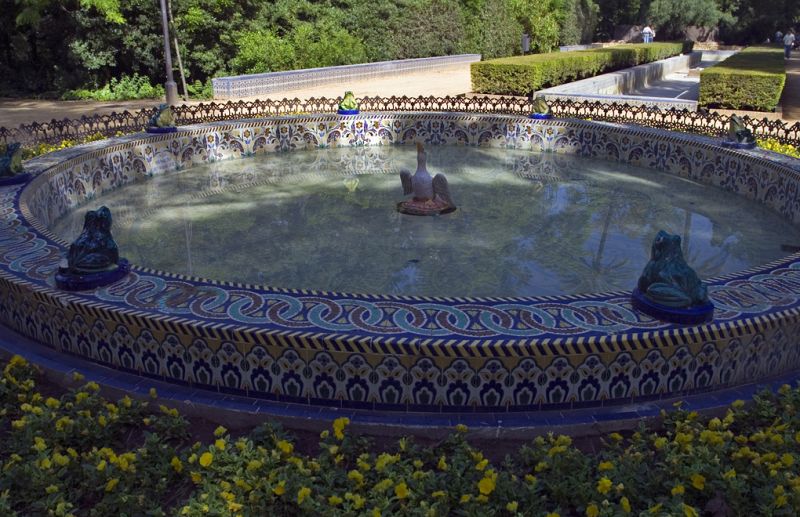 Springvand i Parque de Maria Luisa
Fountain in Parque de Maria Luisa
