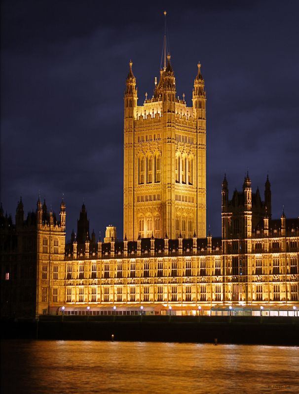 Houses of Parliament udsnit
